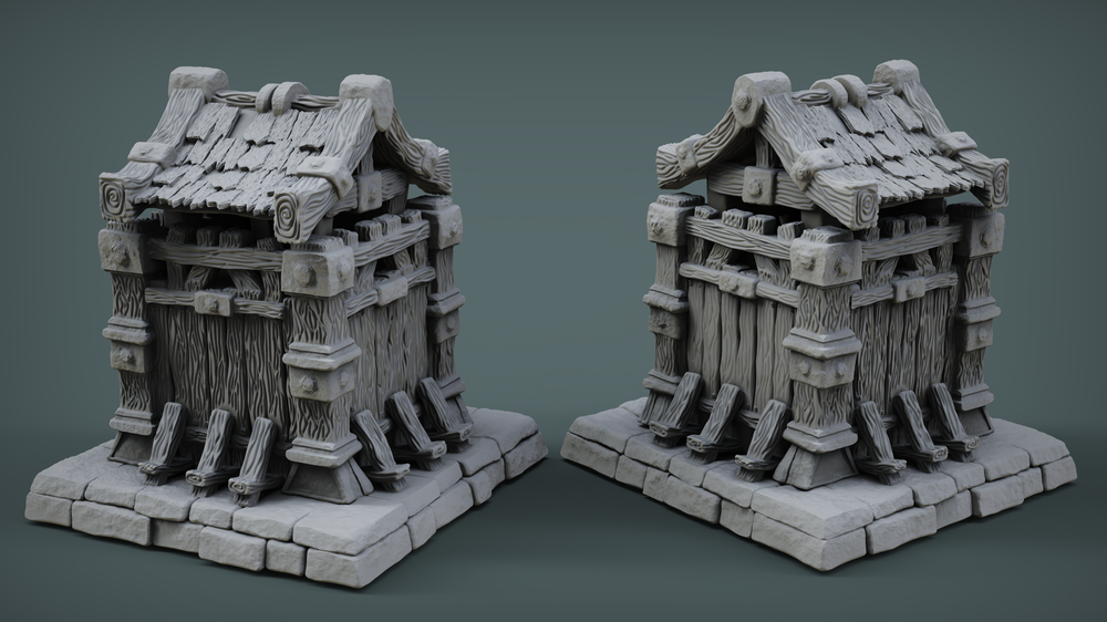 Siege and Defensive Structures - Tower (Digital File)