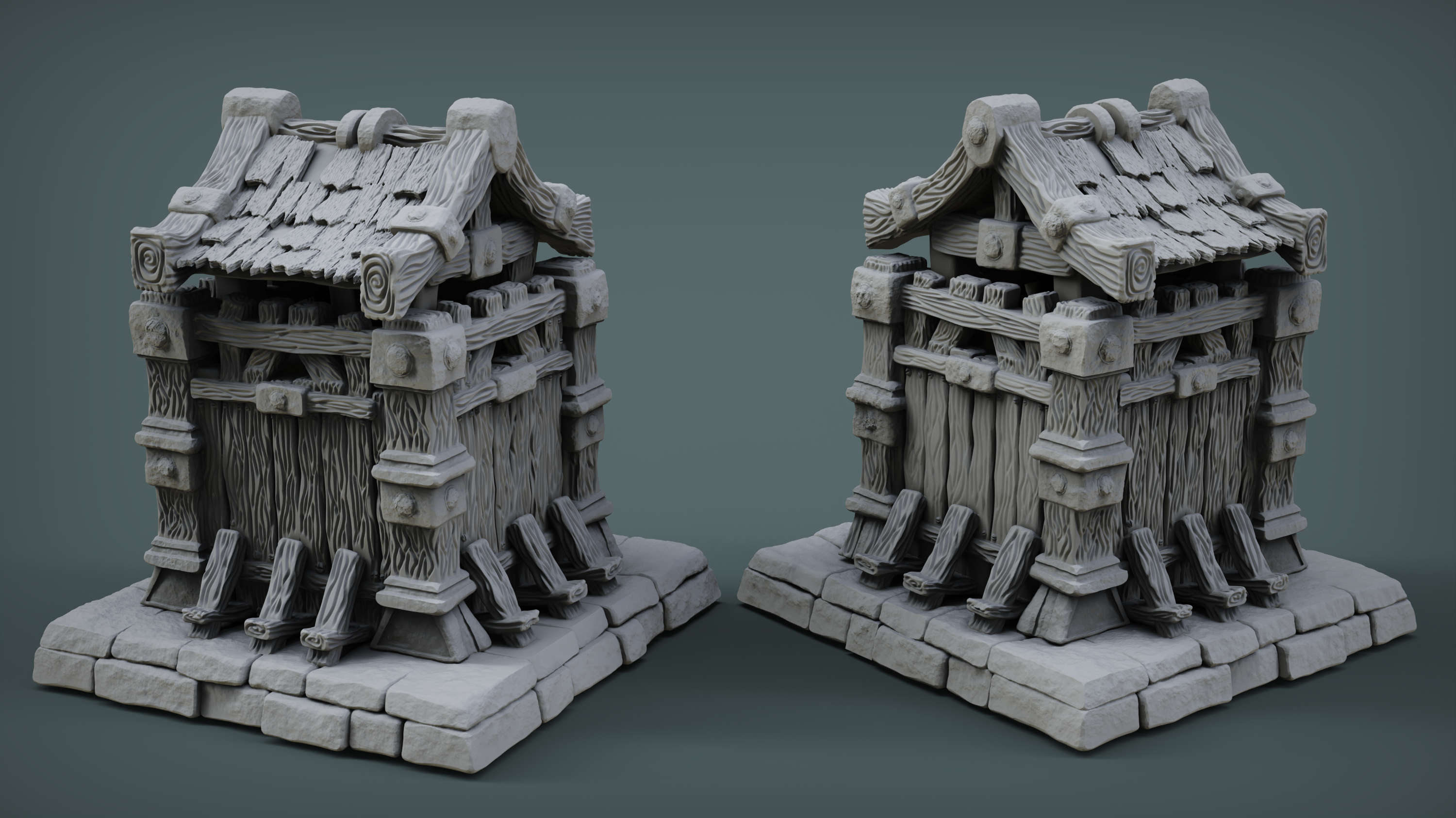 Siege and Defensive Structures - Tower (Digital File)