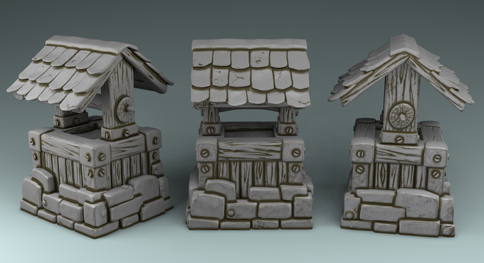 Stylized Magic World - Pit (Digital file)