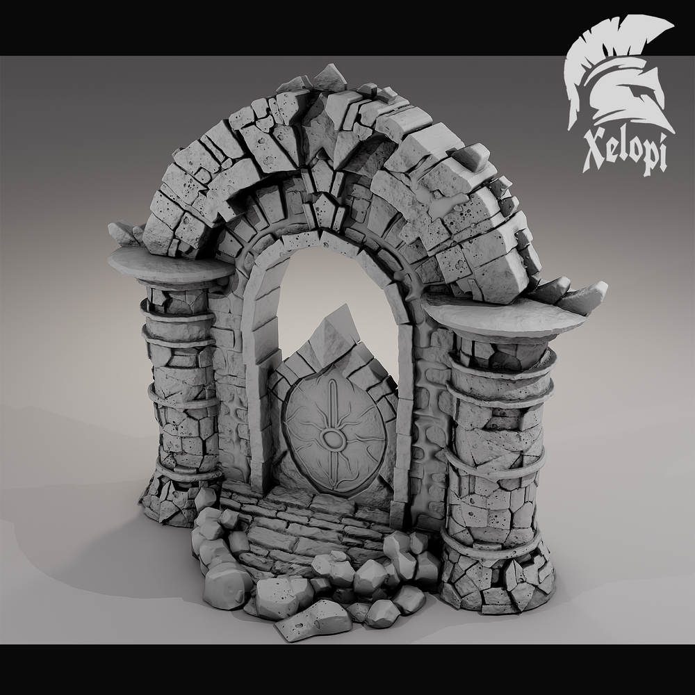 Dark Dungeons - Ruins Portal - (Digital File)