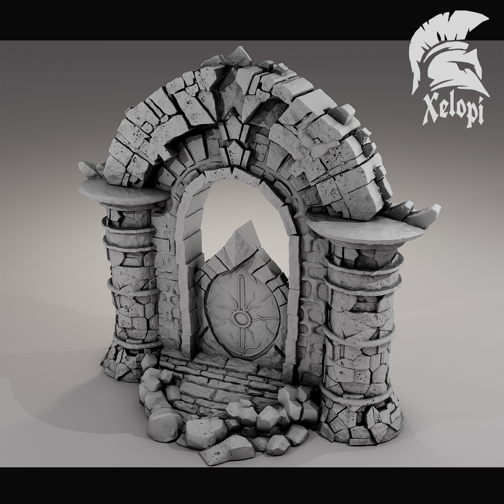 Dark Dungeons - Ruins Portal - (Digital File)