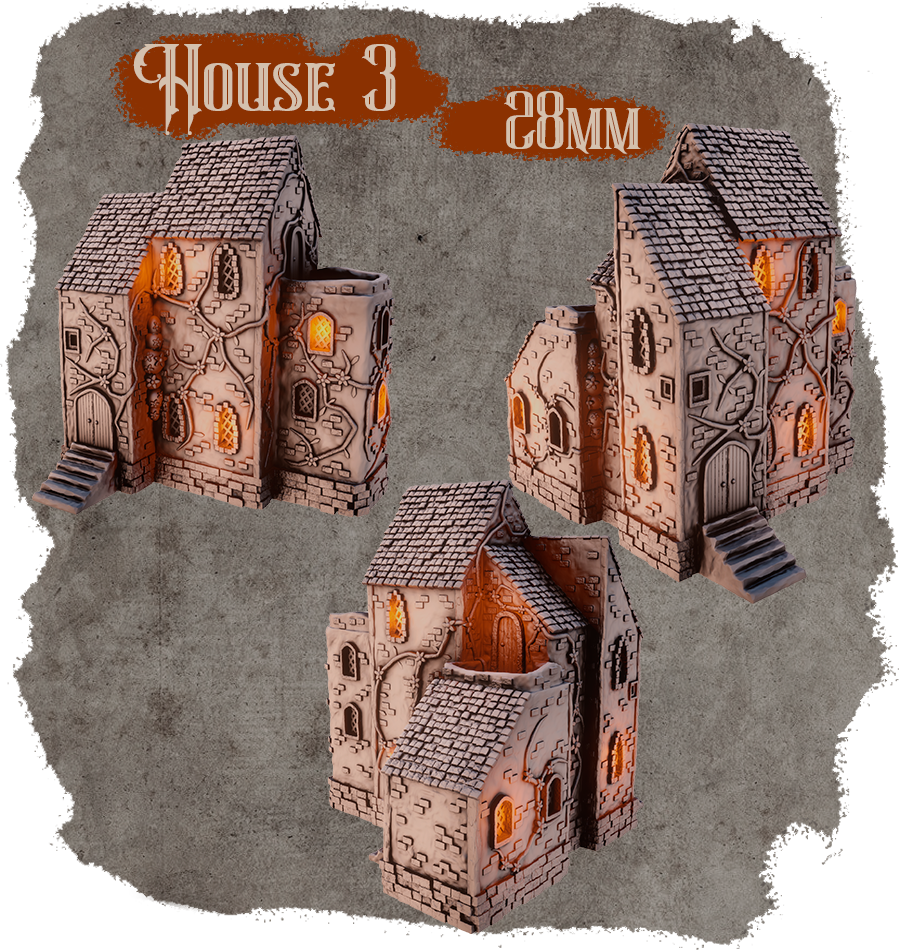 Forgotten Middle Ages - Housing Block (Digital File)