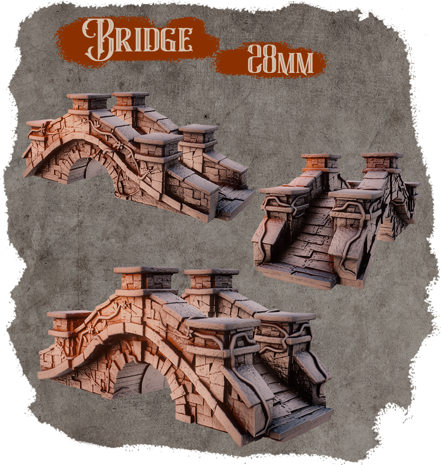Forgotten Middle Ages - Bridge (Digital File)