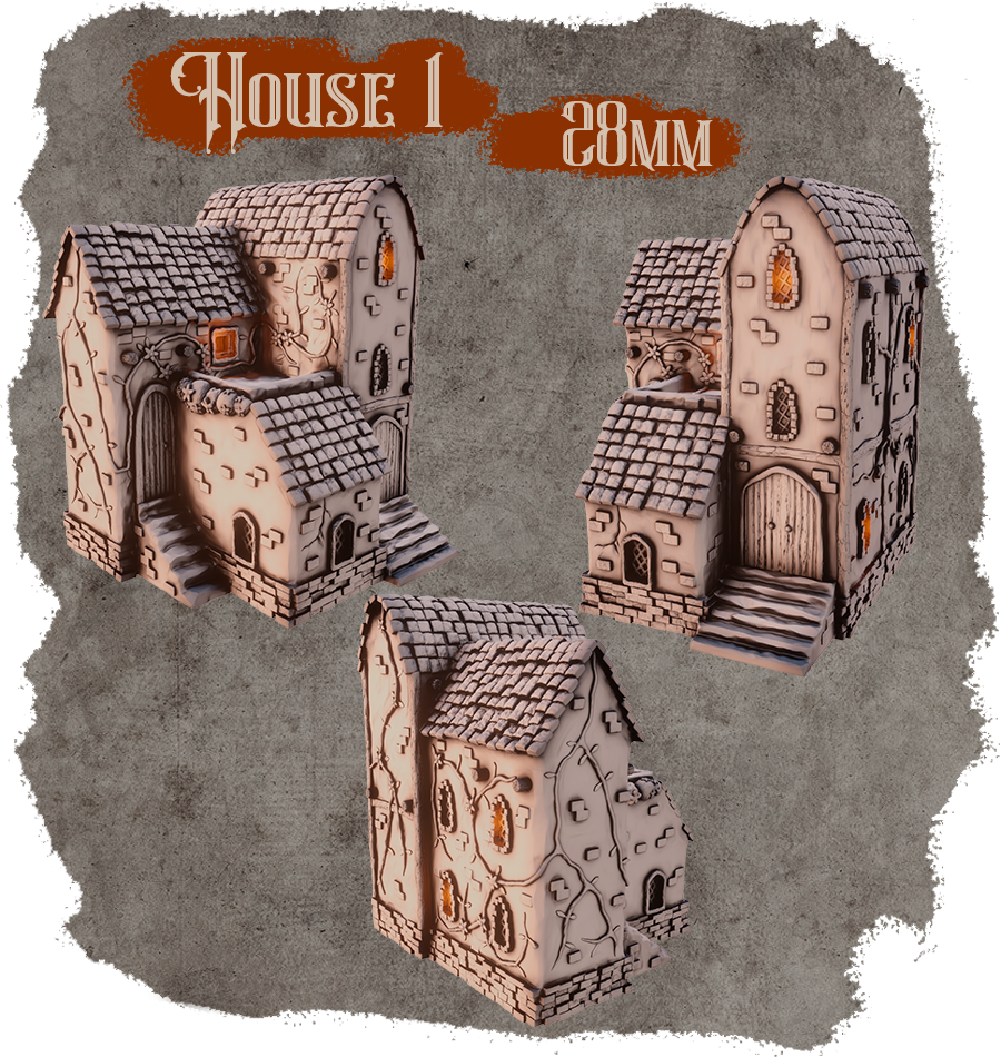 Forgotten Middle Ages - Housing Block 4 (Digital File)