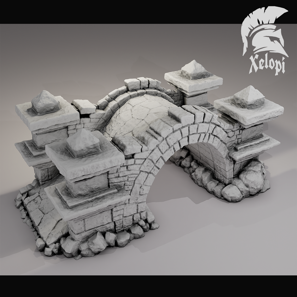 Dark Dungeons - Stone Bridge - (Digital File)