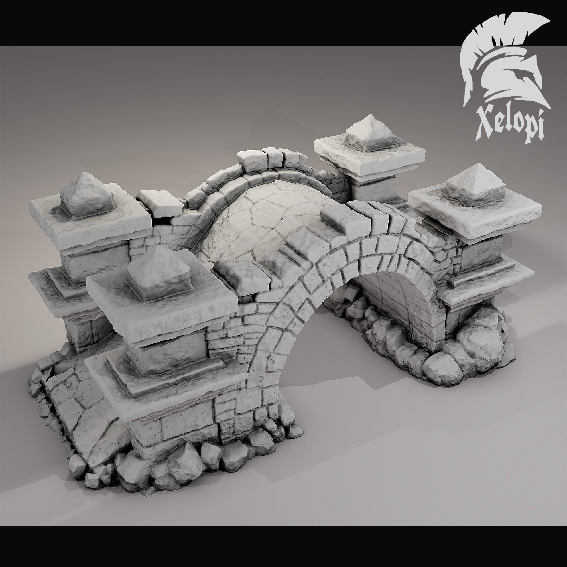 Dark Dungeons - Stone Bridge - (Digital File)