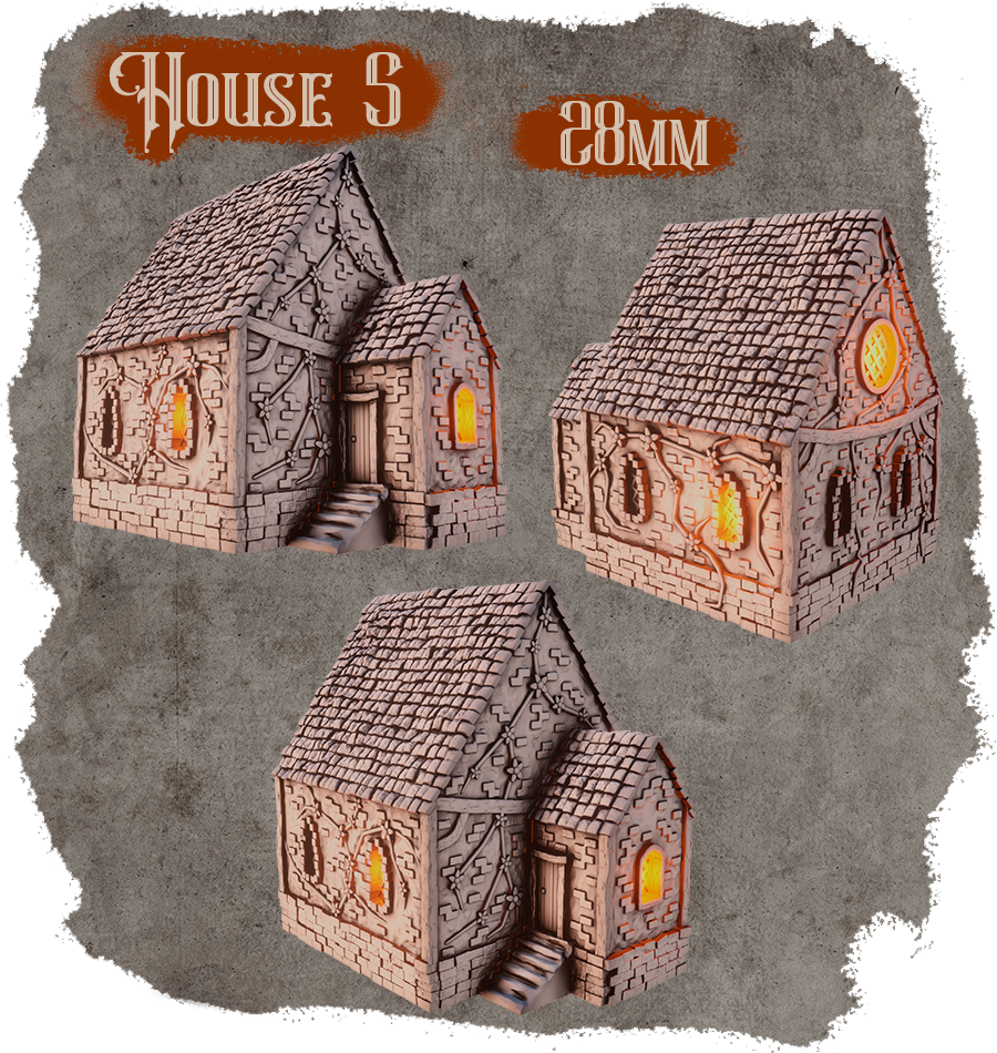 Forgotten Middle Ages - Housing Block 3 (Digital File)