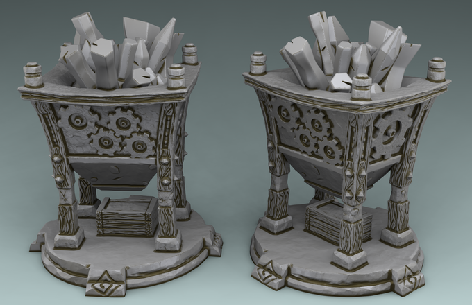 Stylized Magic World  - Stretching Goals - Crystal Grinding Machine (Digital file)