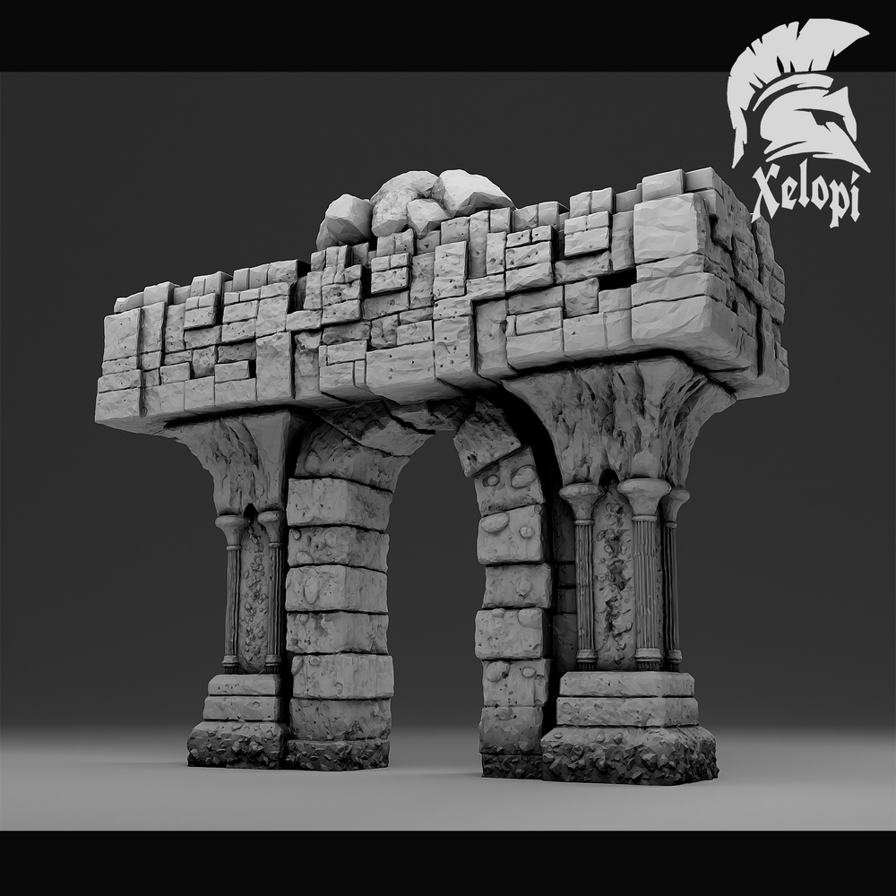 Dark Dungeons - Open Wall/Room Divide - (Digital File)