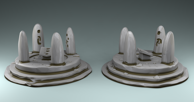 Stylized Magic World - Altar (Digital File)