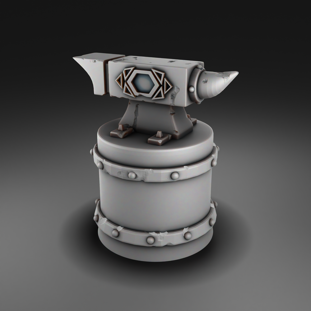 Architecture of forest dwellers - Anvil Stand - (Digital File)