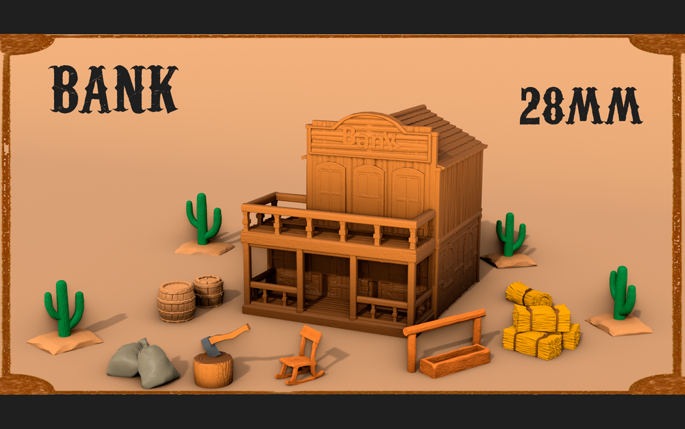 Wild West - Bank 2 (Digital file)