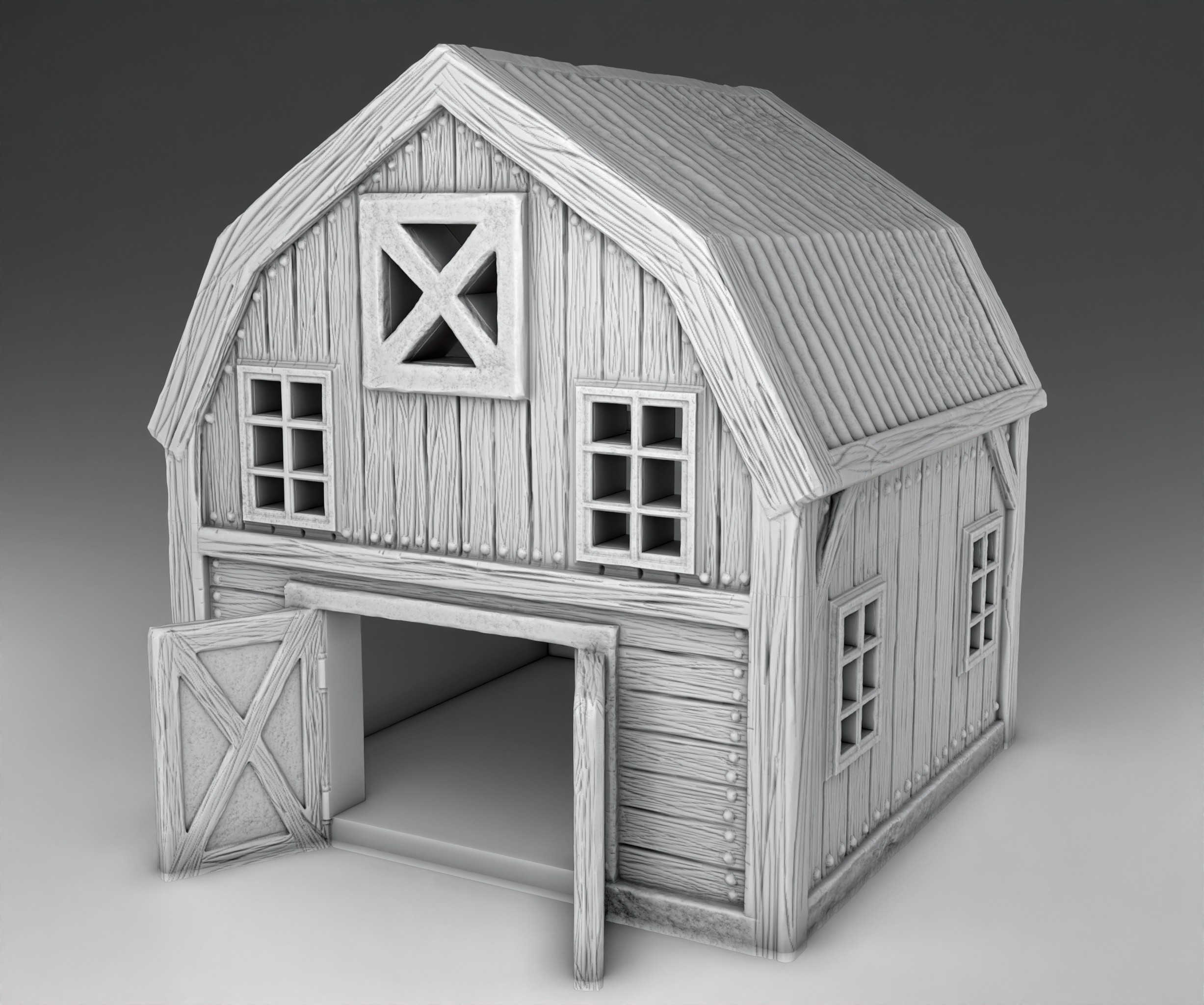 Farm Architecture - Barn (Digital File)
