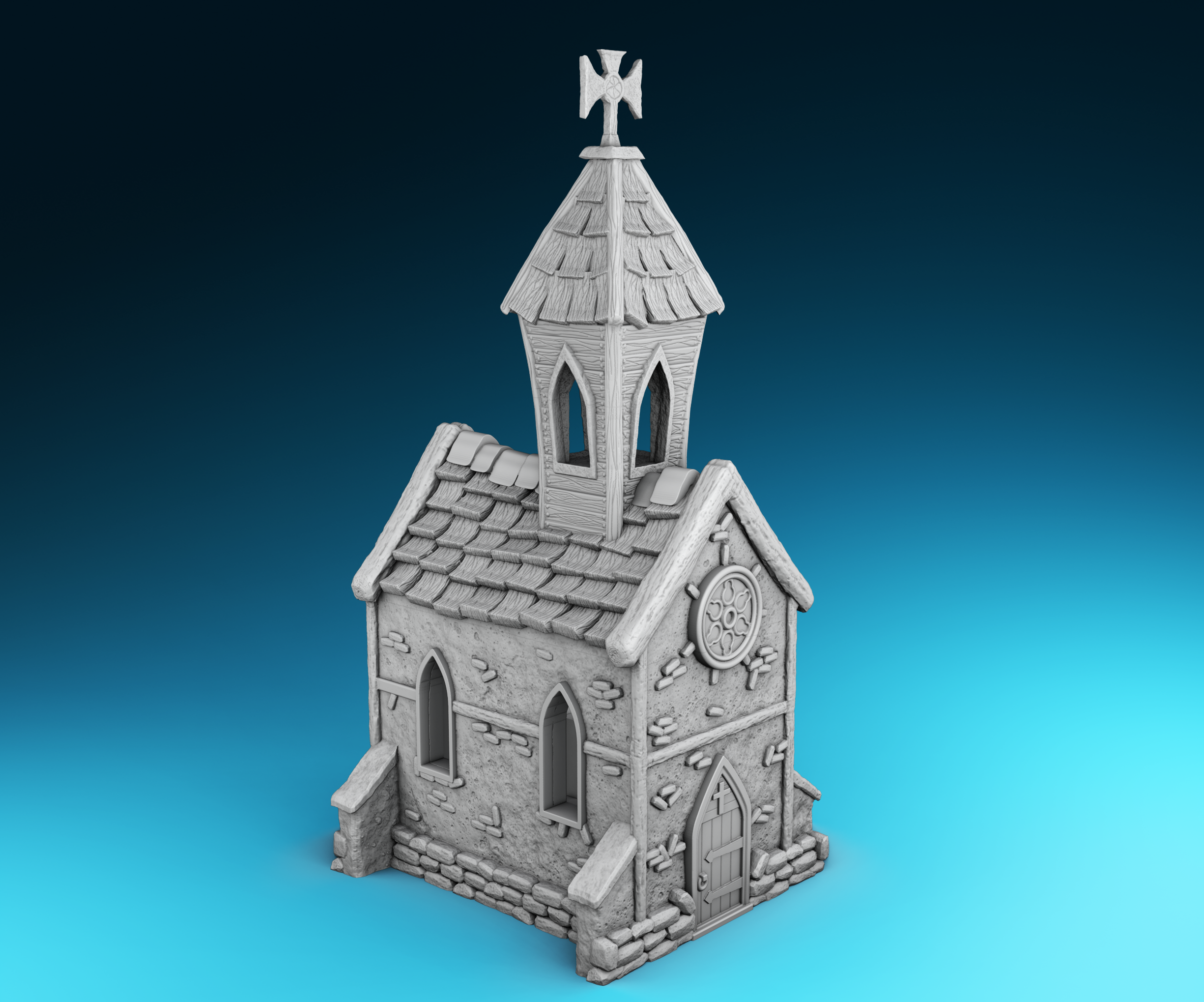 Medieval Architecture Set 1 STL's (Digital Files)