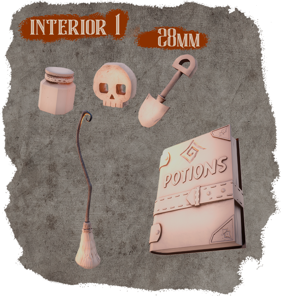 Forgotten Middle Ages - Interior 1 (Digital File)