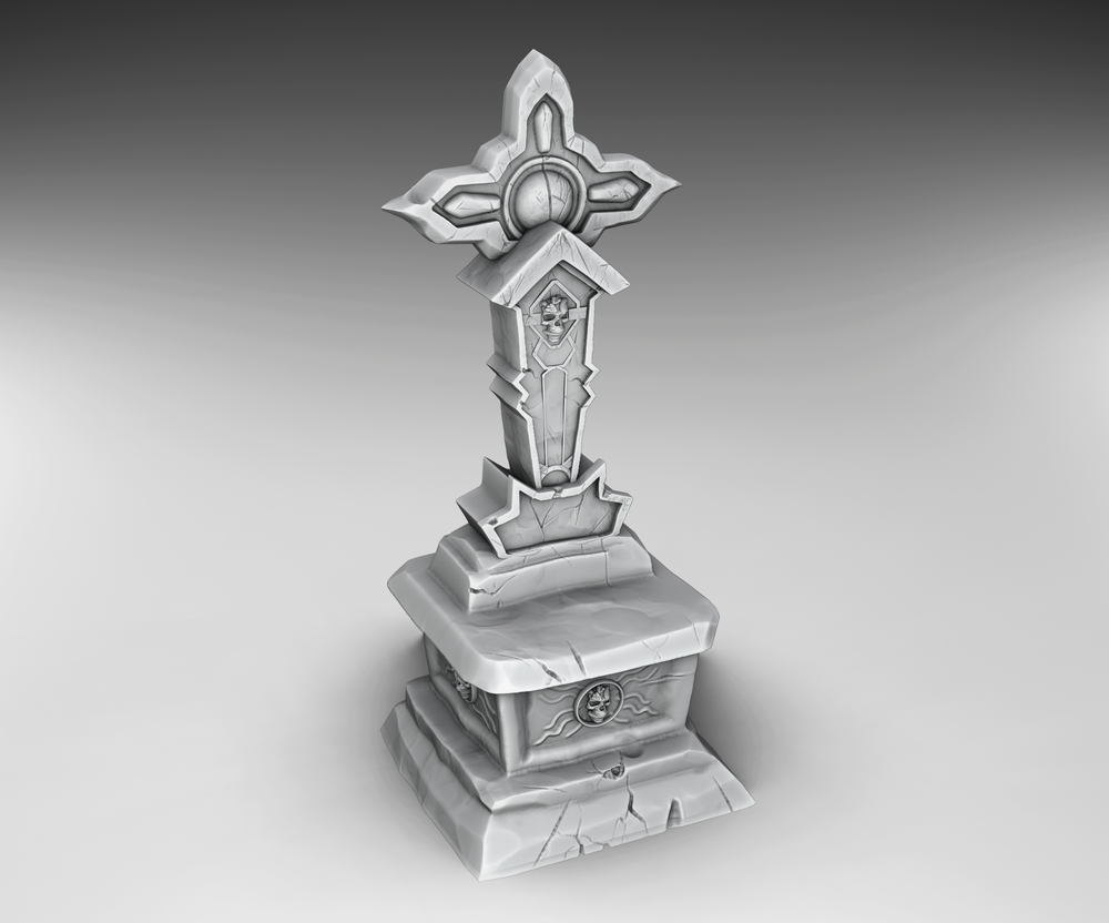 Medieval Architecture Set Cross - (Digital File)