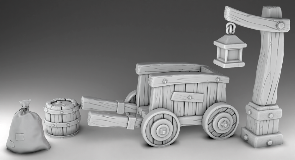 Farm Architecture - Farm Greebles (Digital File)