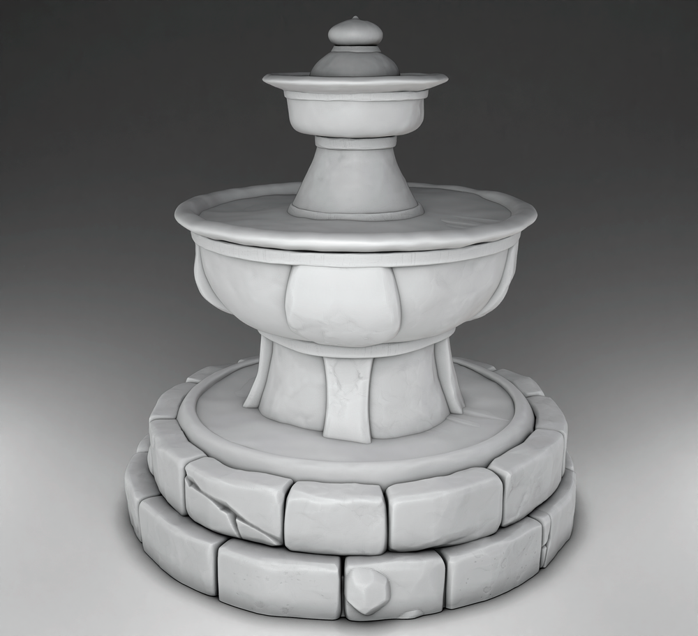 Farm Architecture - Fountain (Digital File)