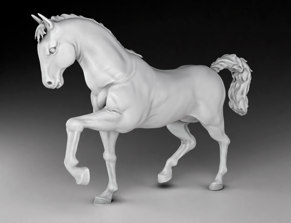 Farm Architecture, Animals - Horse (Digital File)