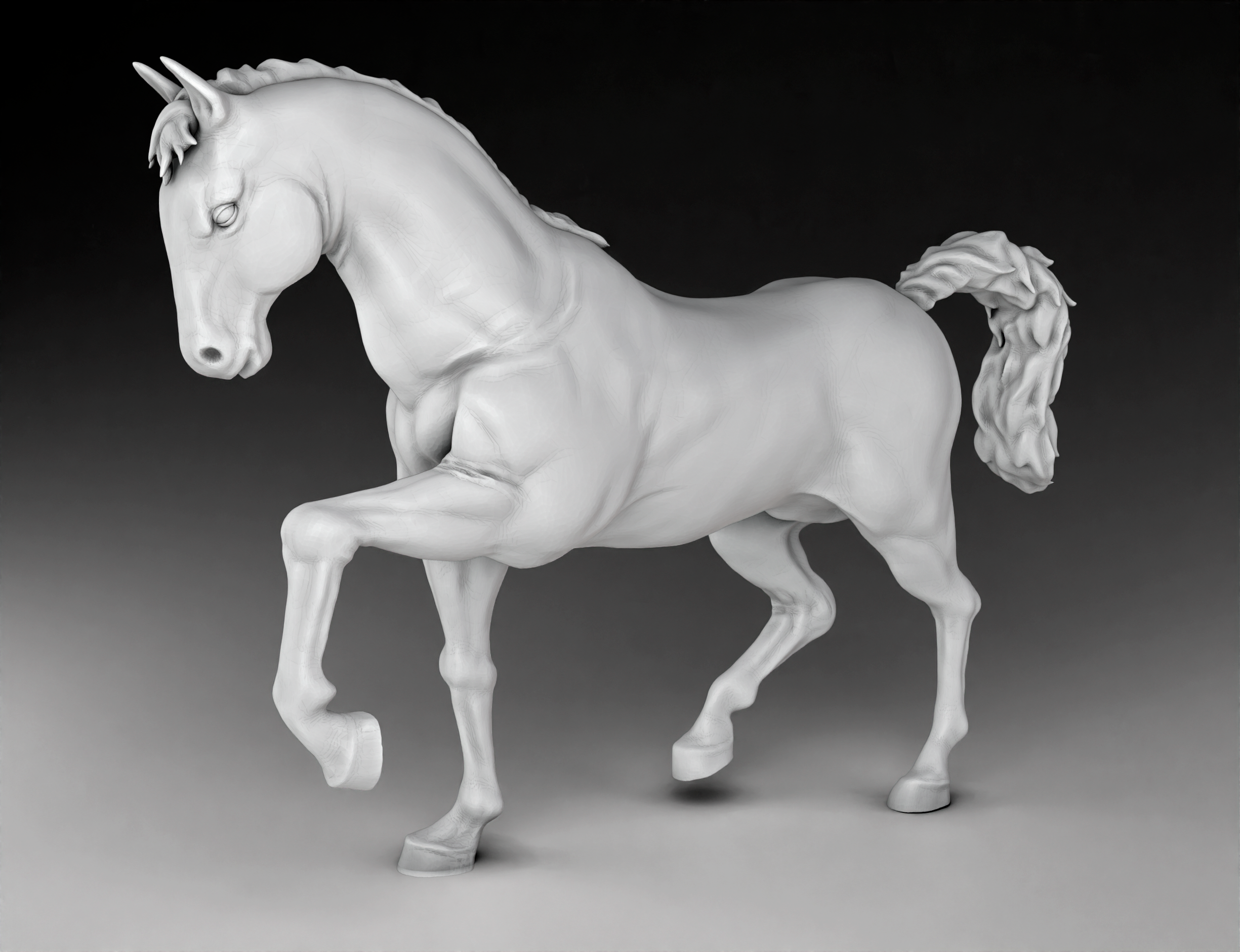 Farm Architecture, Animals - Horse (Digital File)
