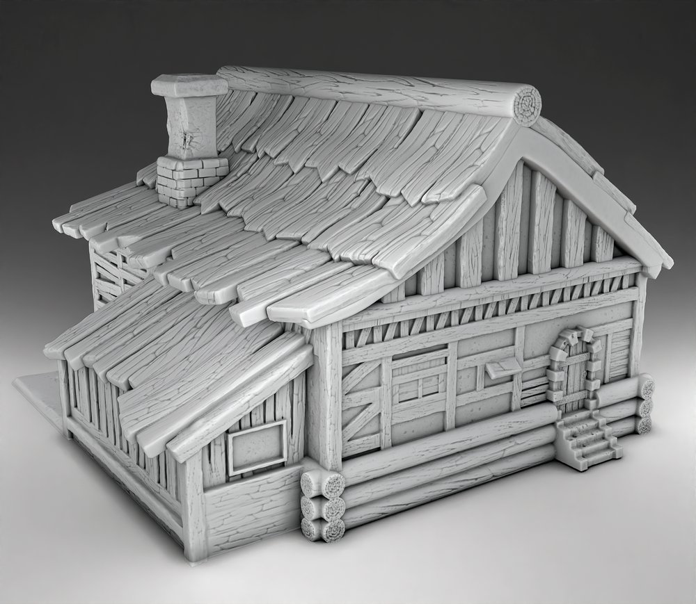 Farm Architecture - House 2 (Digital File)