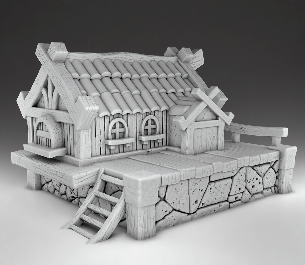 Farm Architecture - House 3 (Digital File)