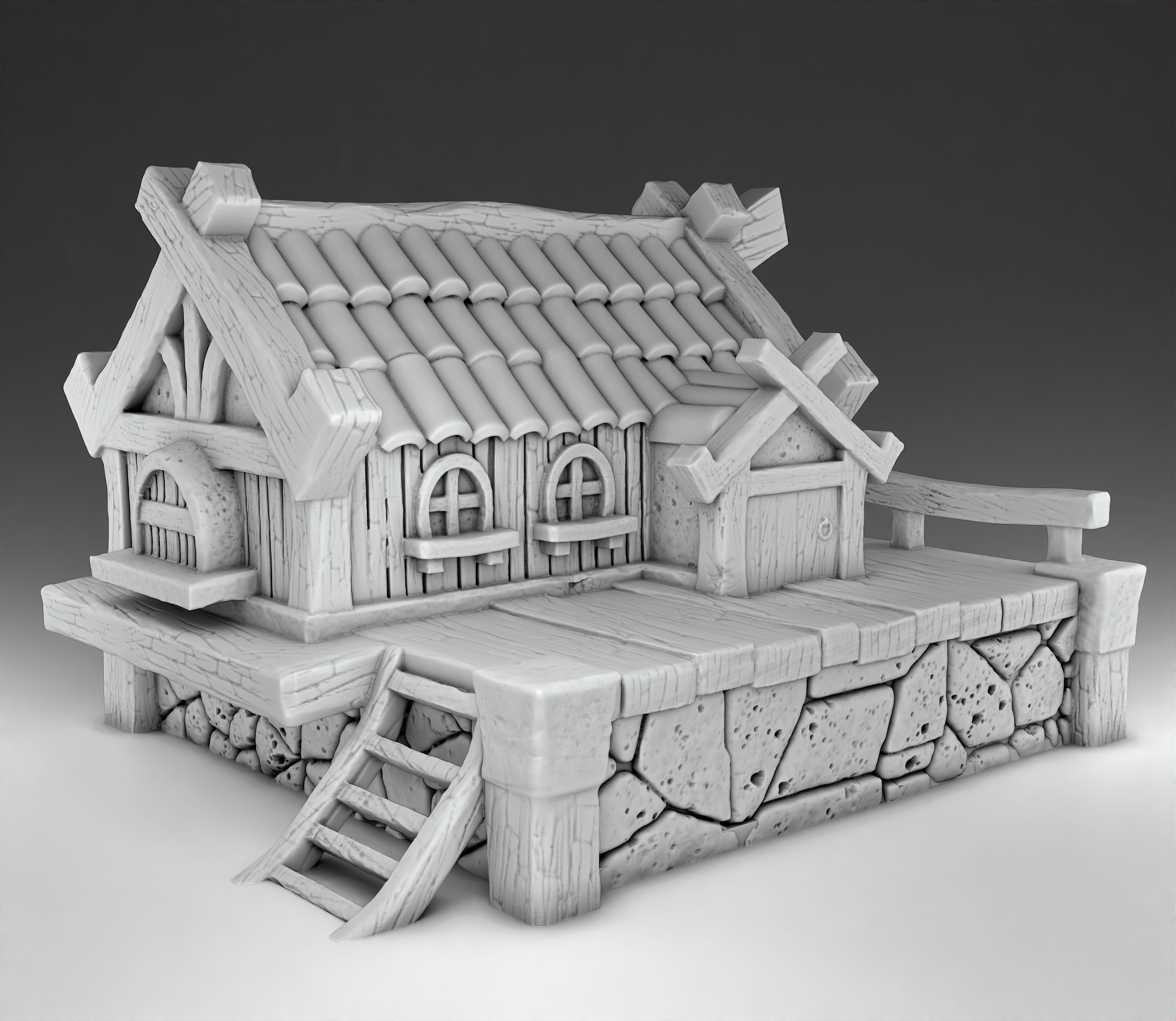 Farm Architecture - House 3 (Digital File)