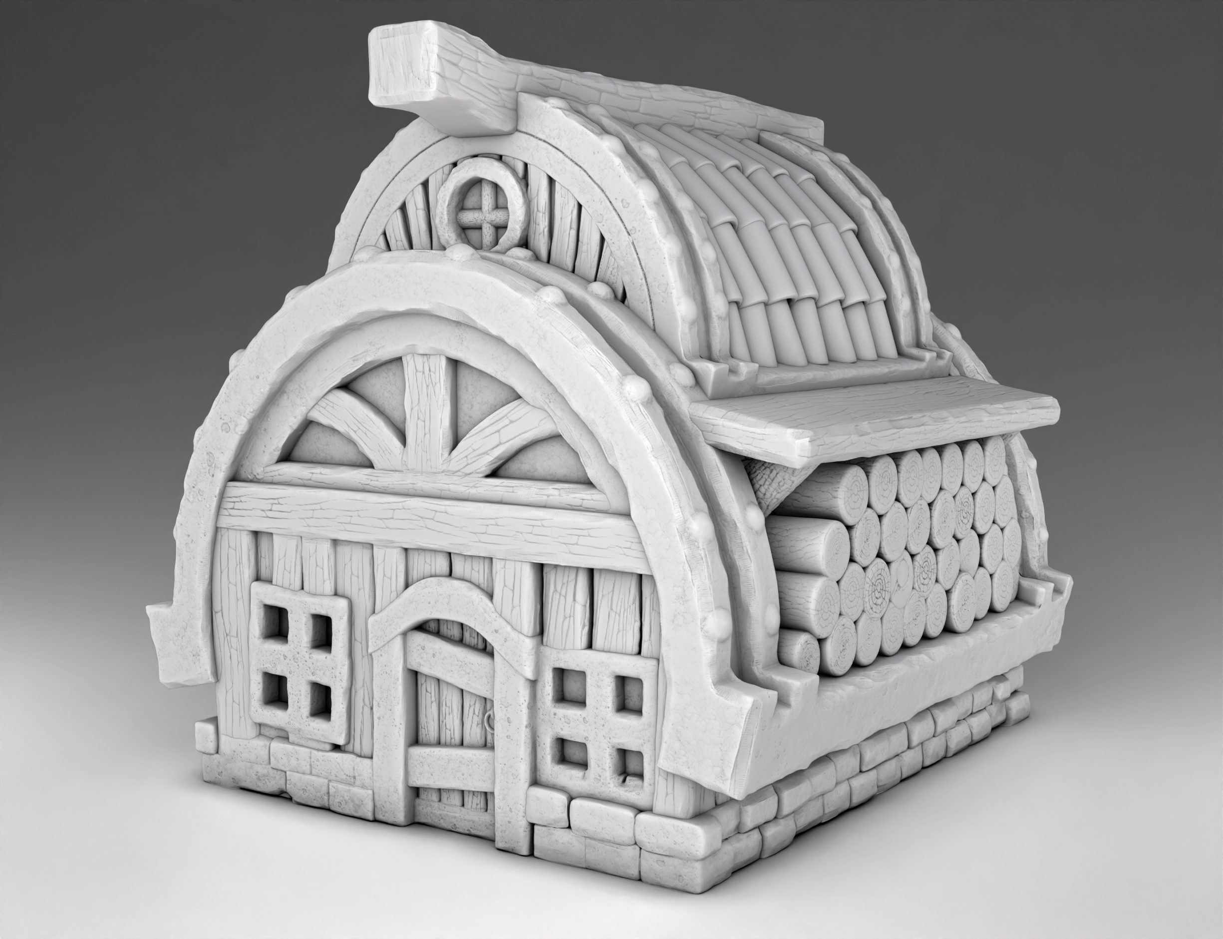Farm Architecture - House 4 (Digital File)