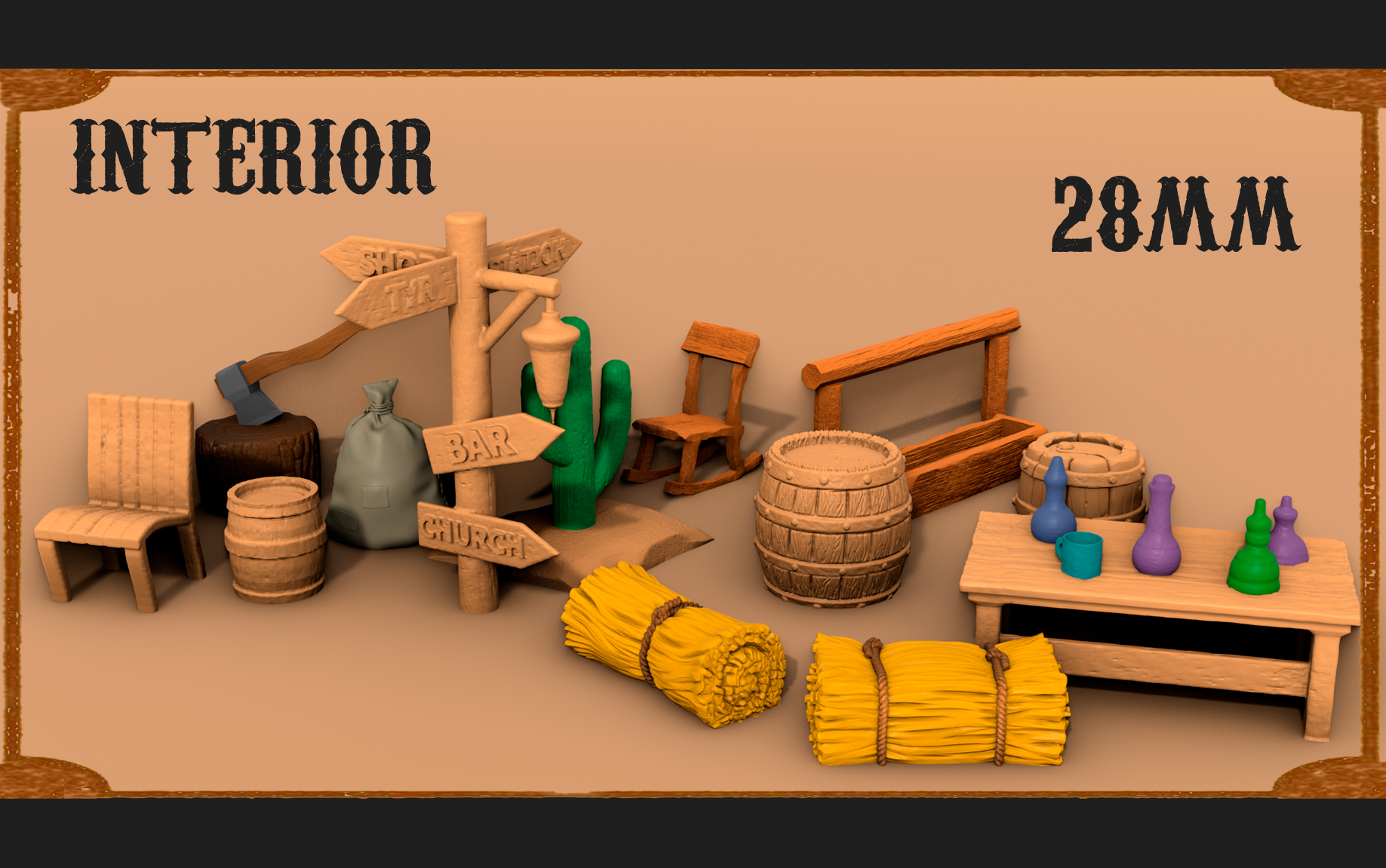Wild West - Interior (Digital file)