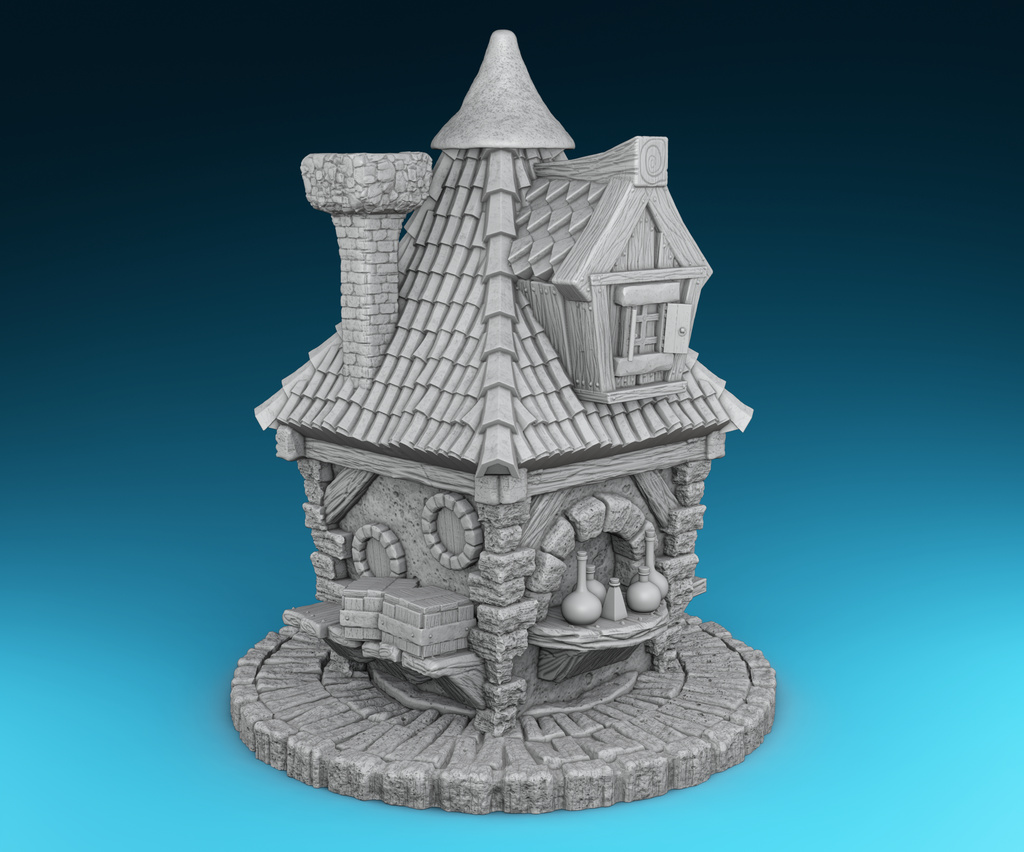 Medieval Architecture Set 1 STL's (Digital Files)
