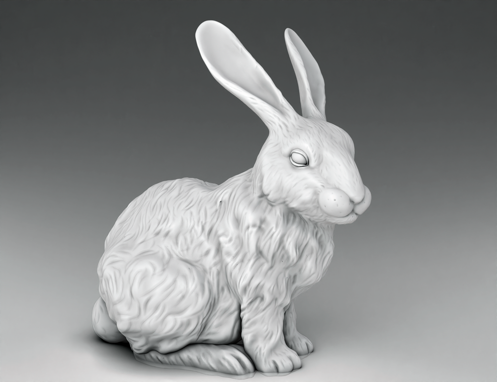 Farm Architecture, Animals - Rabbit (Digital File)