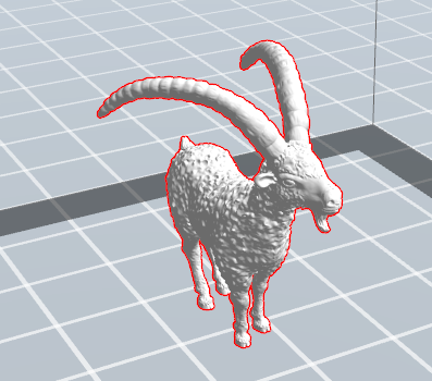 Farm Architecture, Animals - Goat (Digital File)