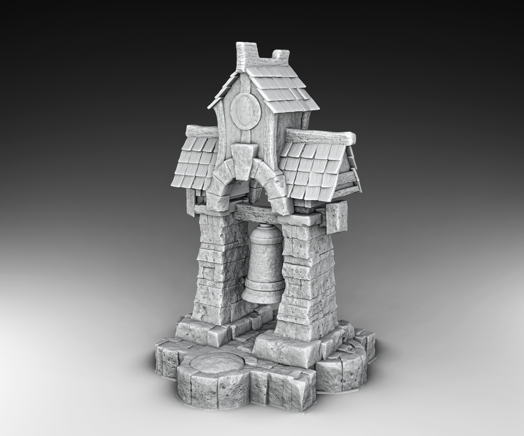 Medieval Architecture Set 1 STL's (Digital Files)