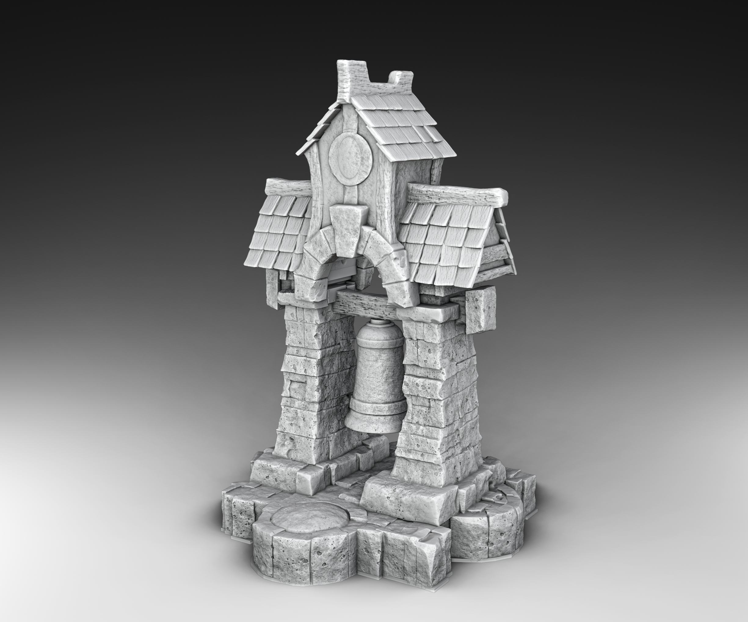 Medieval Architecture Set 1 STL's (Digital Files)