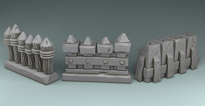 Stylized Magic World  - Walls (Digital file)