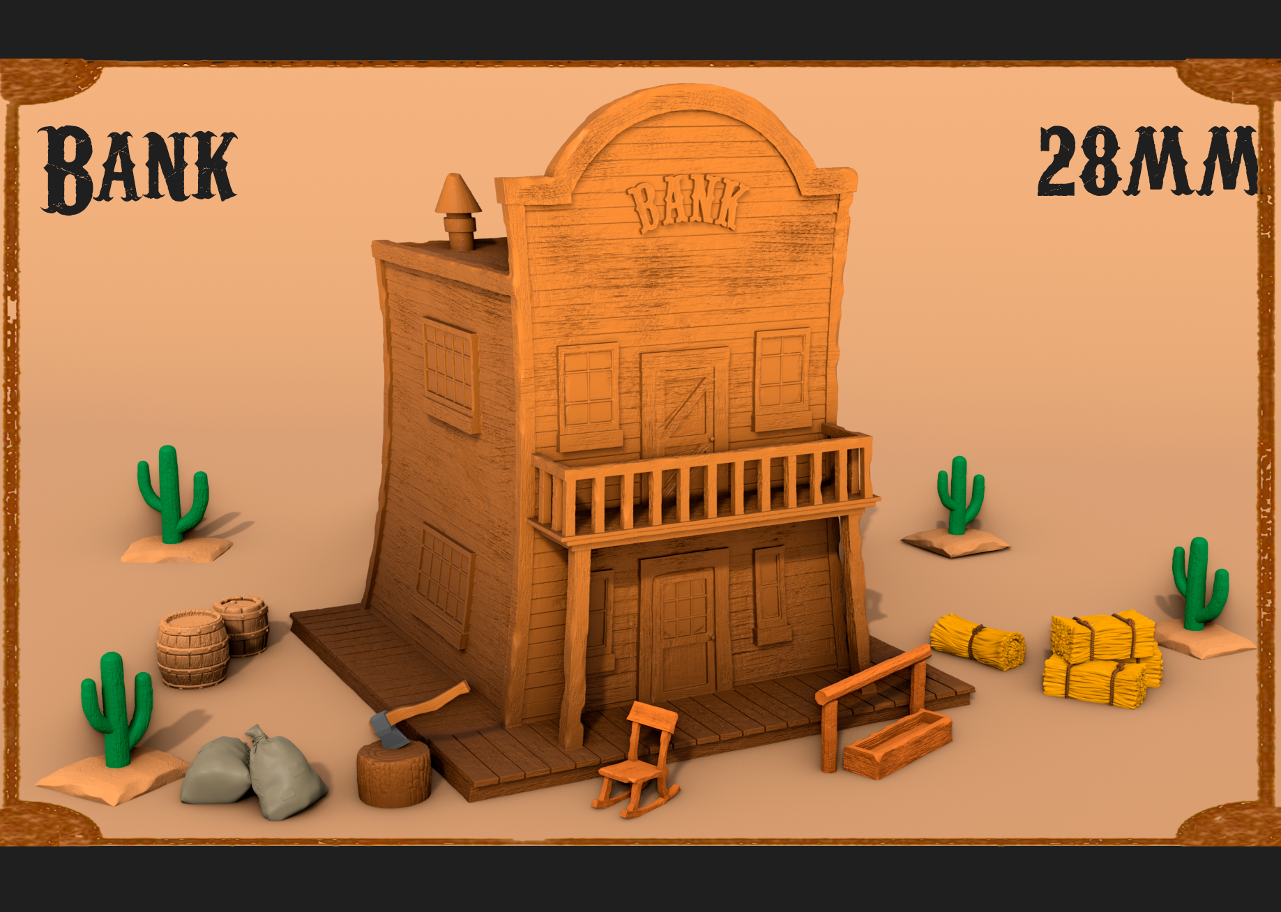 Wild West - Bank 1 (Digital file)