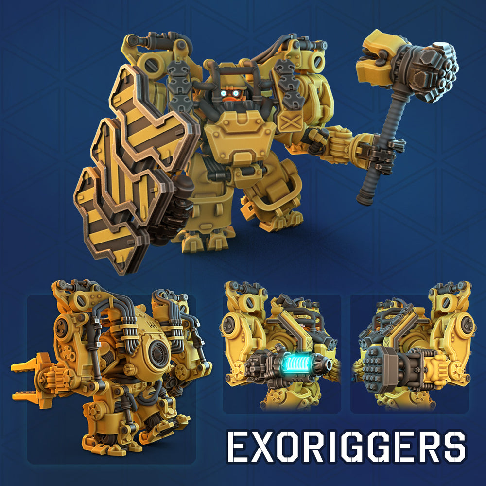 4x Exo Riggers - Supermassive Space Dwarves