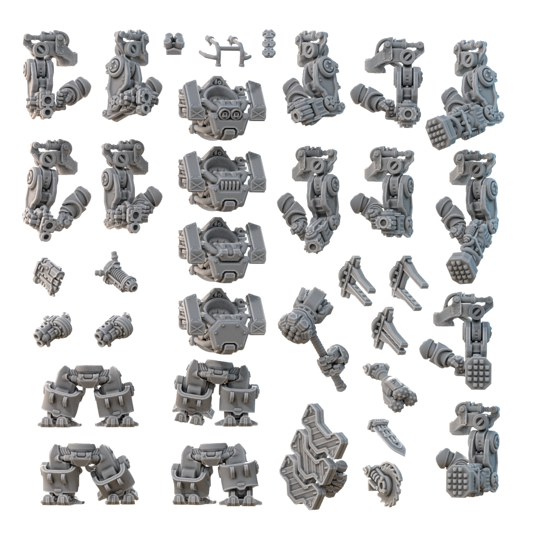 4x Exo Riggers - Supermassive Space Dwarves